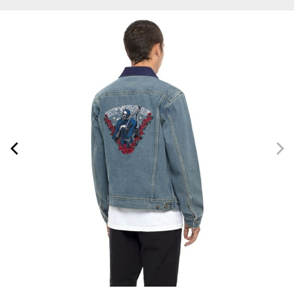 huf domestic denim jacket